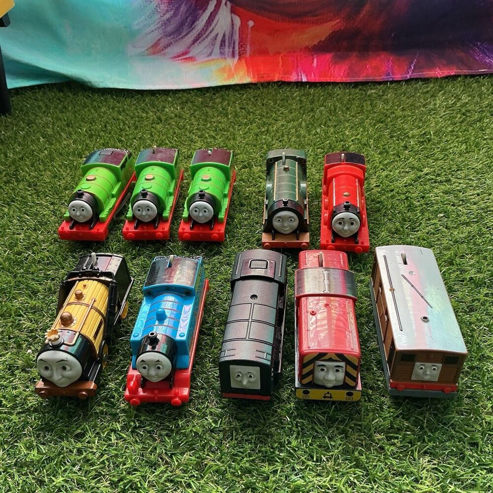 Thomas & Friends TrackMaster Motorized Train Lot 10 Mattel 2013 2014 Engines
